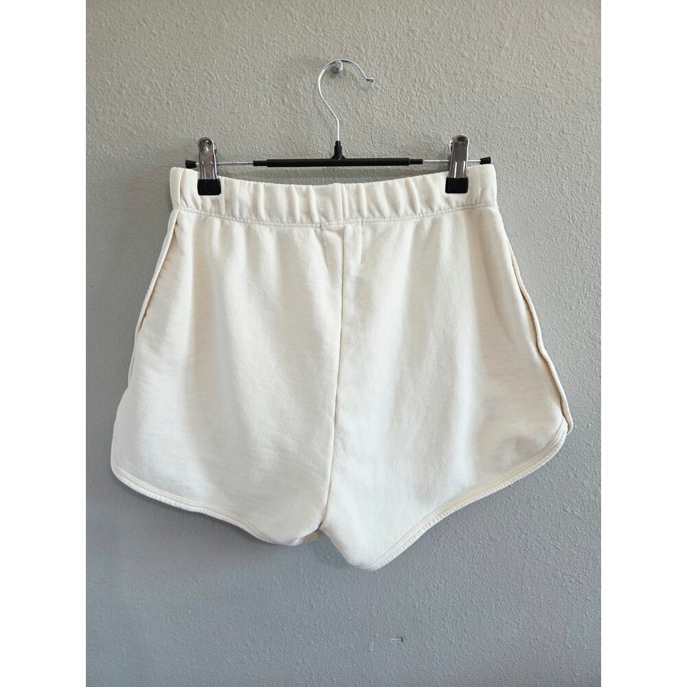 For Days Organic Cotton Lounge Soft Shorts Cream Cream White S - Picture 2 of 7